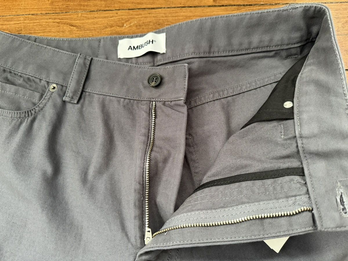Ambush Design $1k Multi-pocket, wide-leg cotton cargo pants, Large, Italy Size US 34 / EU 50 - 16 Thumbnail