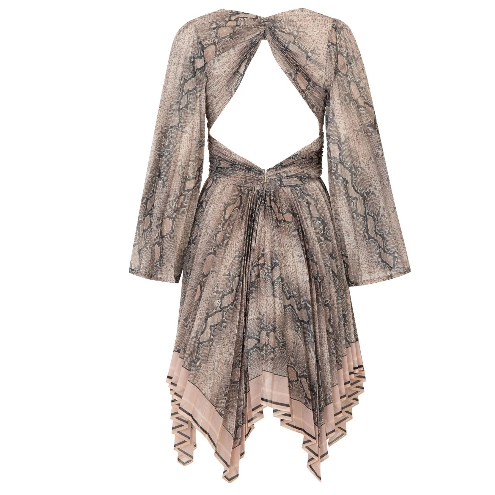 Zimmermann ZIMMERMANN Altered Corsage Pleated Asymmetric Dress 0 Size XS / US 0-2 / IT 36-38 - 5 Thumbnail