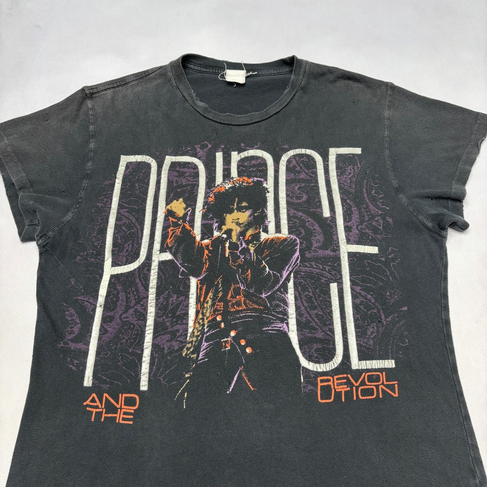 MadeWorn Madeworn Prince and the Revolution Distressed Shirt Men's S Size US S / EU 44-46 / 1 - 2 Thumbnail