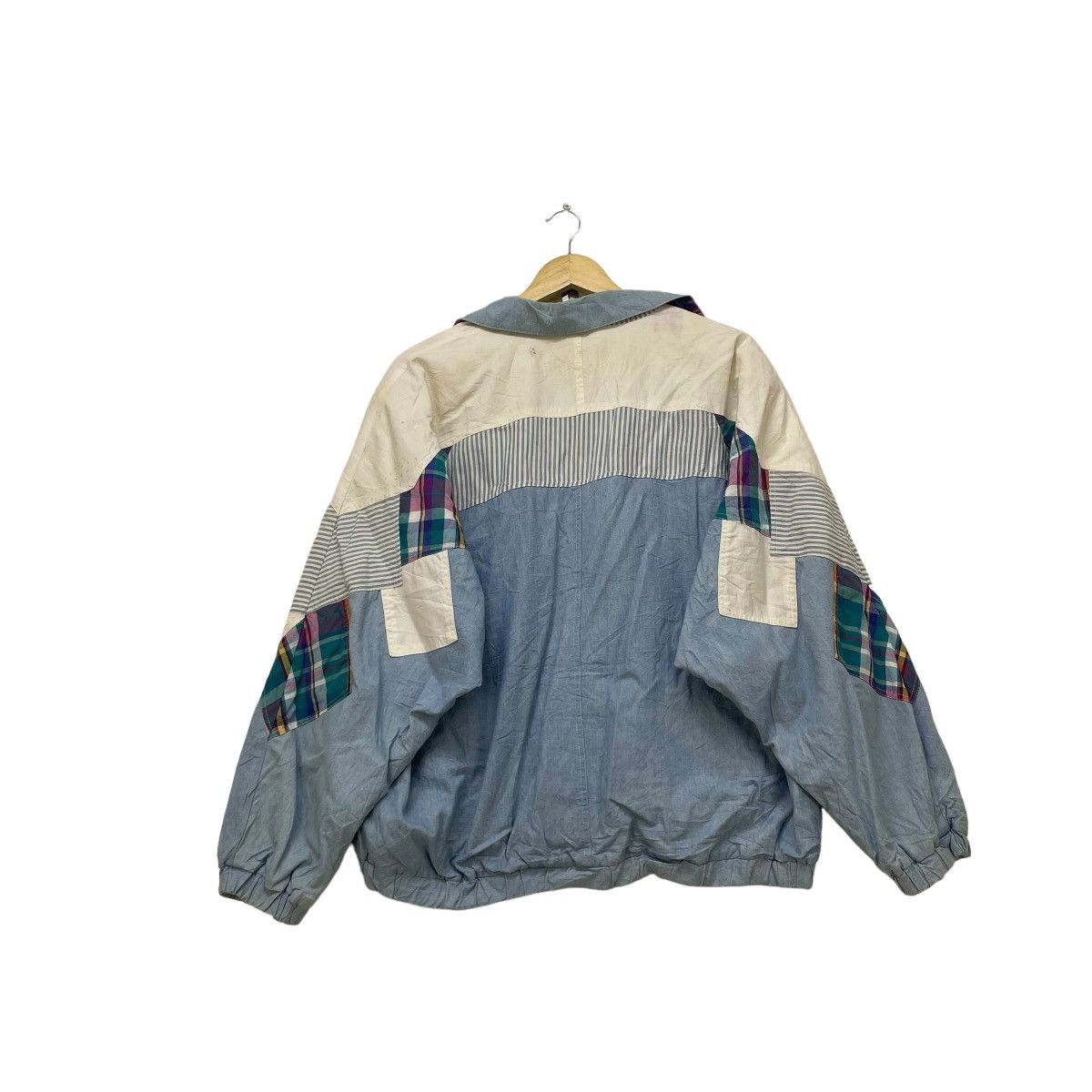 Current/Elliot Vintage Current Seen Bomber Pacthwork Style Jacket Size US M / EU 48-50 / 2 - 3 Thumbnail