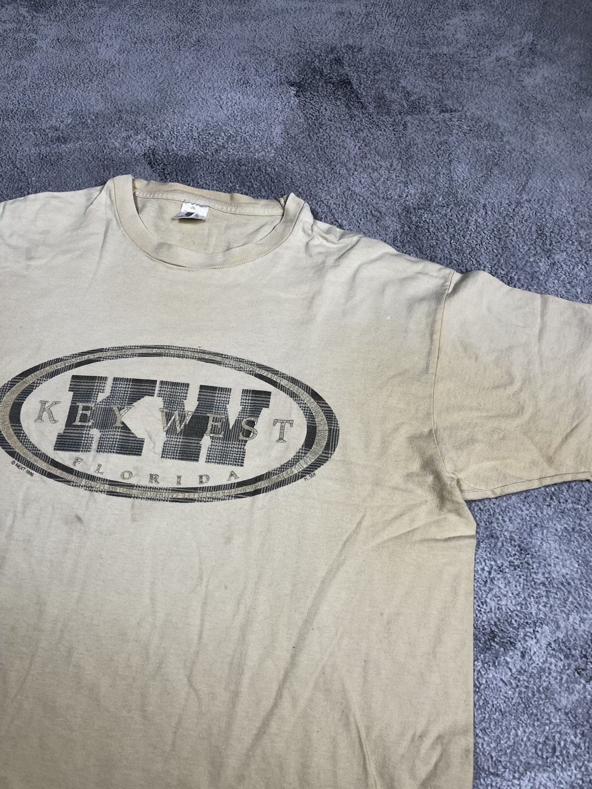 Vintage Key West florida t shirt vintage 90s Size US XL / EU 56 / 4 - 4 Thumbnail