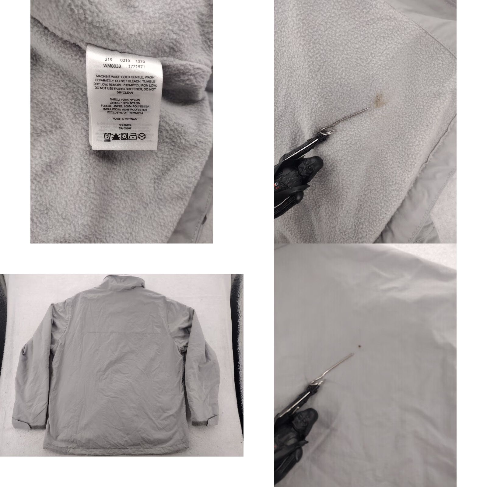 Vintage Columbia Coat Jacket Mens XL Extra Large Insulated Fleece Lined Bomber Zip Size US XL / EU 56 / 4 - 8 Thumbnail