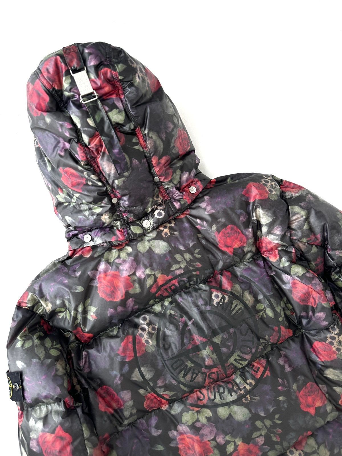 Stone Island × Supreme Stone Island x Supreme Lamy Cover Stampato Puffy Jacket Size US XL / EU 56 / 4 - 10 Thumbnail