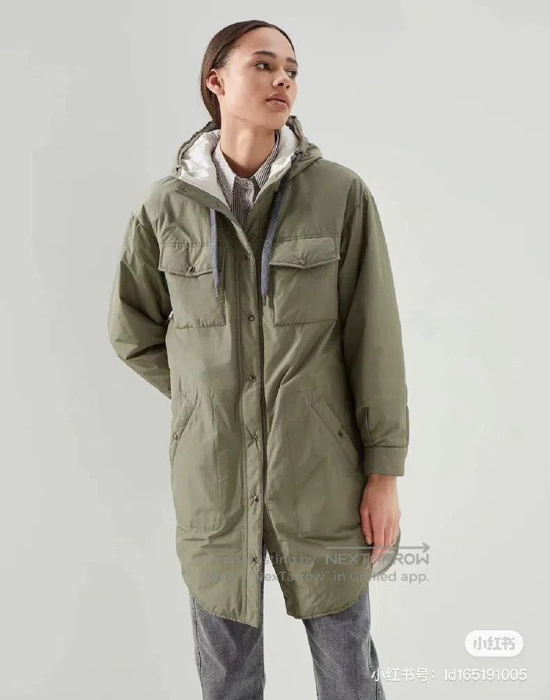Brunello Cucinelli Brunello Cucinelli Military Green Cotton Jacket Size XS / US 0-2 / IT 36-38 - 8 Thumbnail