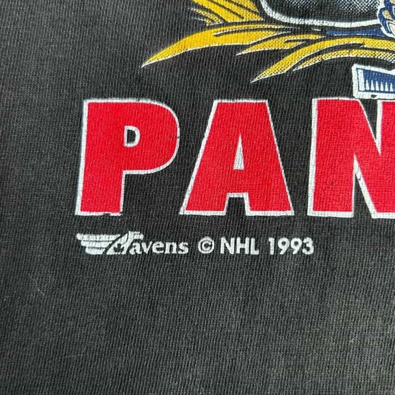 Vintage 1993 Vintage Florida Panthers Tee Shirt Size US XL / EU 56 / 4 - 2 Thumbnail