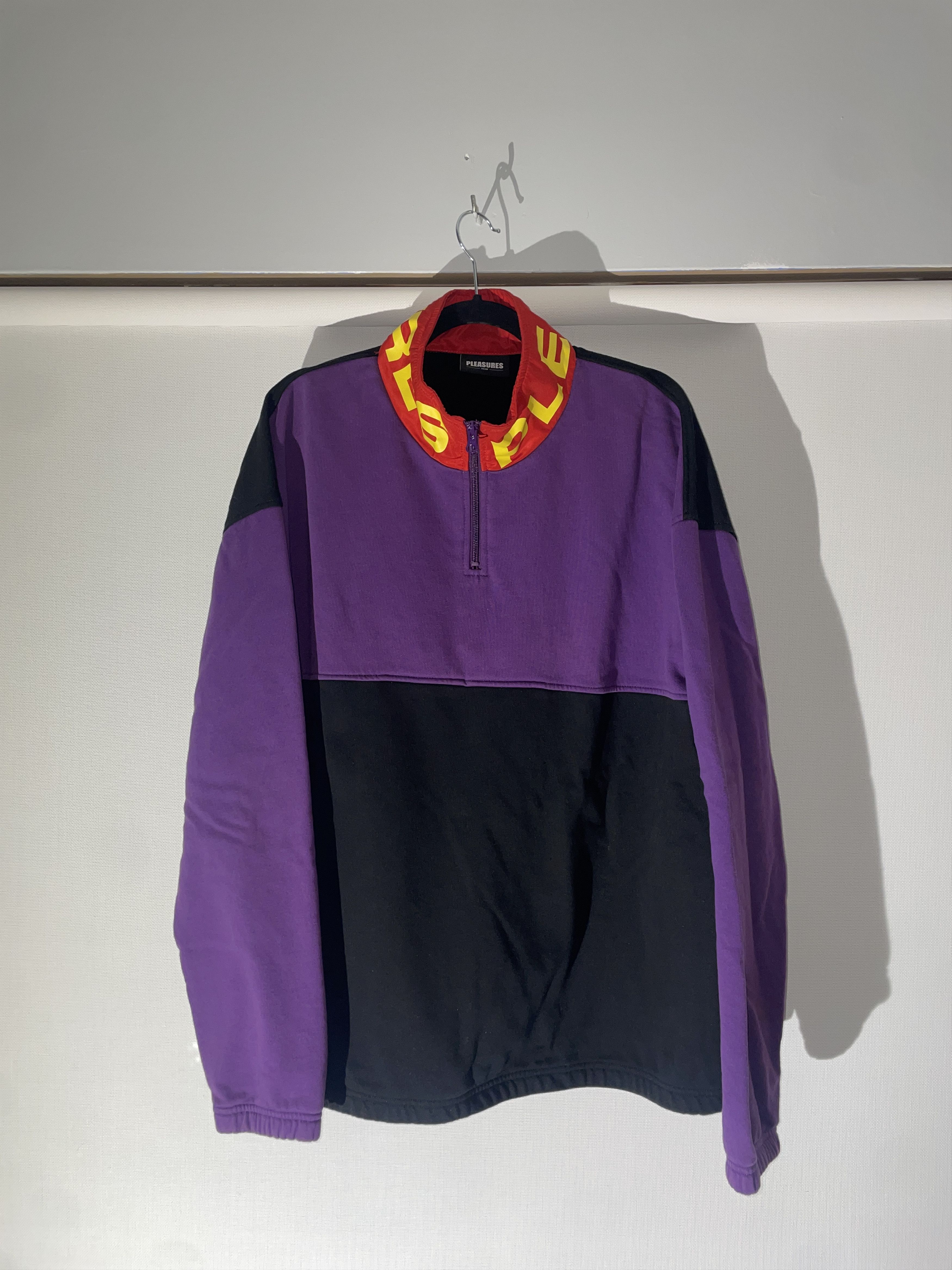 Pleasures Misfit Color Block Quarter Zip Size US XL / EU 56 / 4 - 1 Thumbnail