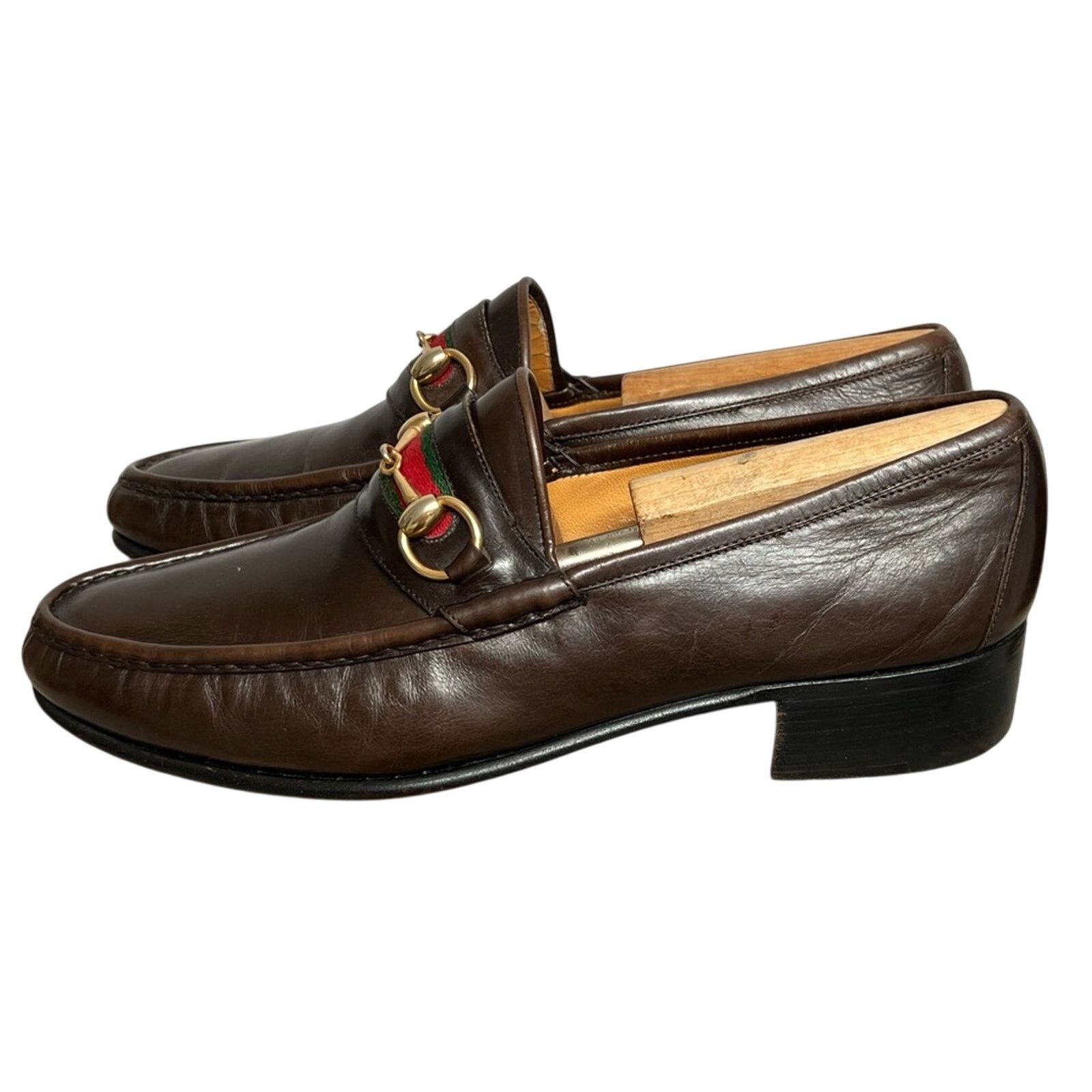 Gucci Gucci 1953 Horsebit Loafers Brown Leather 10.5 US or 44 EUR Size US 10.5 / EU 43-44 - 3 Thumbnail