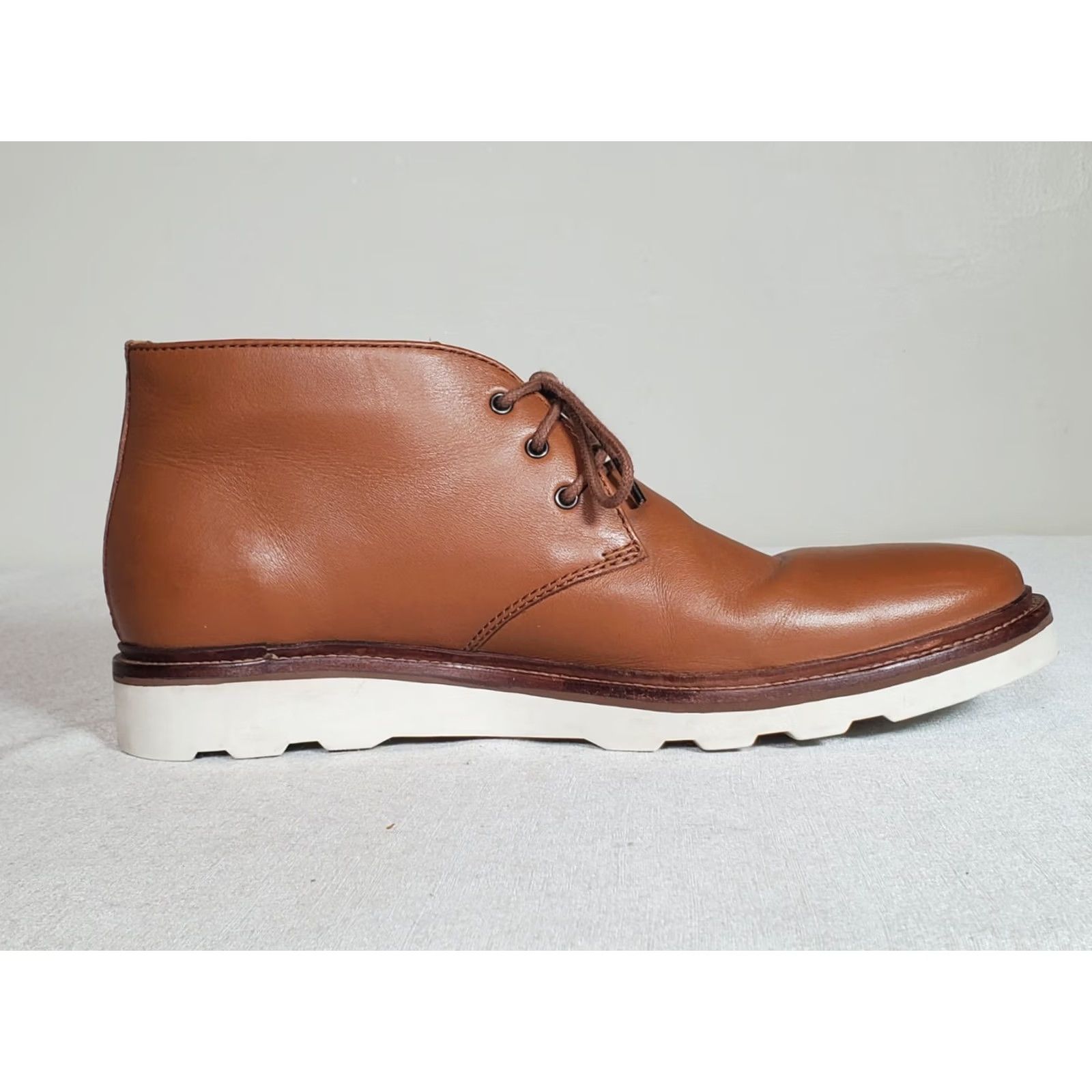 Coach COACH Bedford Chukka Boots G1416 Brown Leather Ankle Boot Mens 9.5 D Leather Sole Size US 10 / EU 43 - 4 Thumbnail