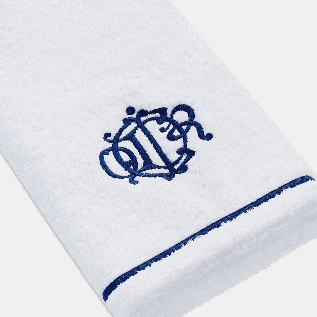 Dior o1bcso1str0225 Size:OS/ Bath Sheet in White/Blue Size ONE SIZE - 2 Thumbnail
