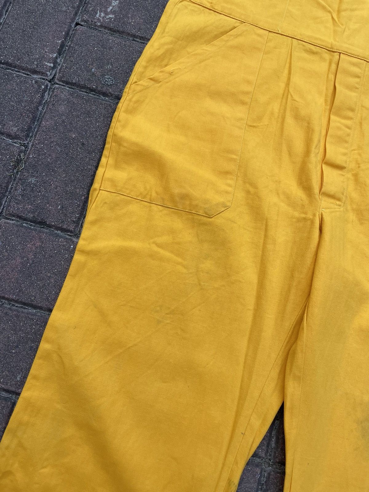Le Laboureur × Vintage Vintage French Sanfor Workwear Faded Overalls Pants Size US 38 / EU 54 - 8 Thumbnail