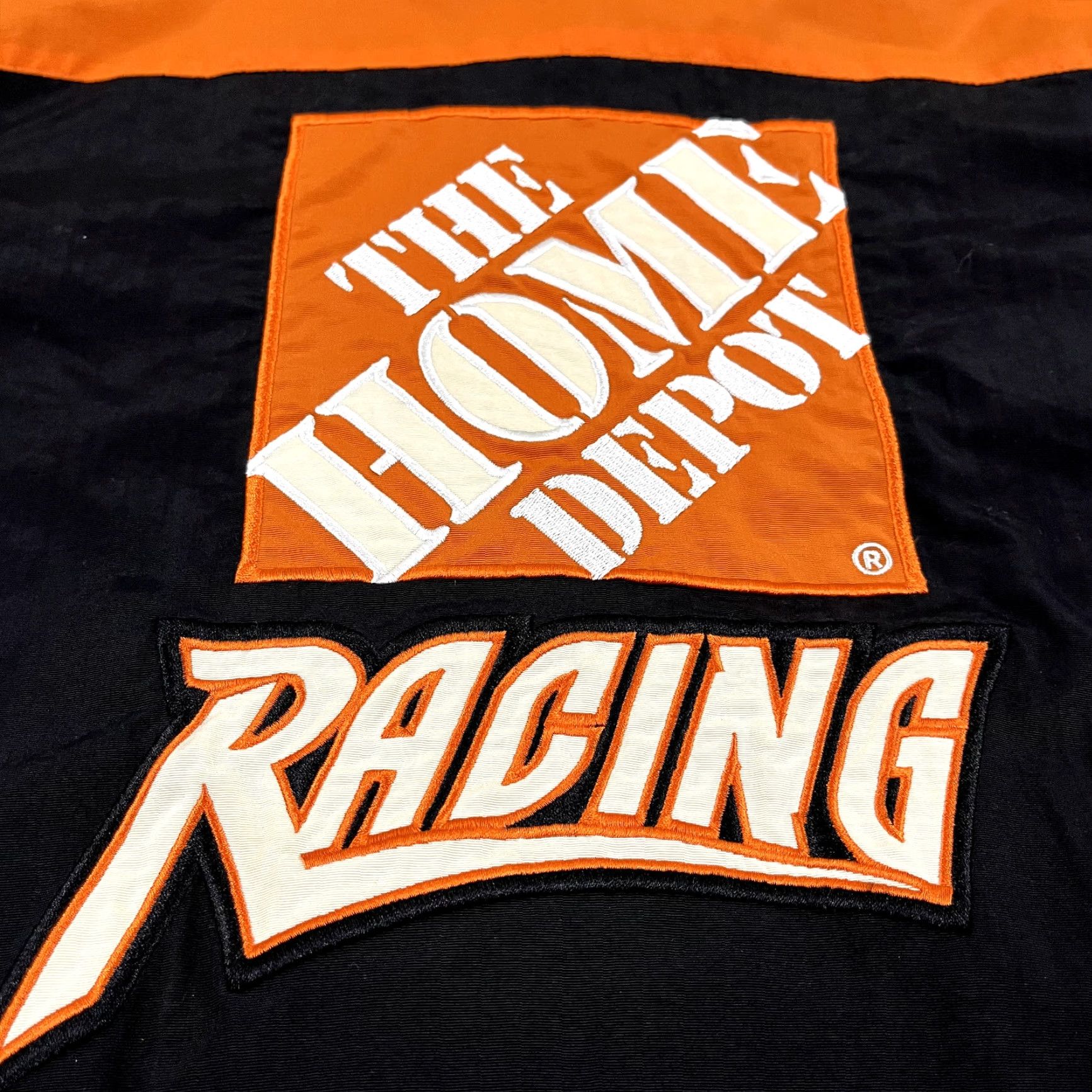 Chase Authentics TONY STEWART Jacket Mens Large Orange Black Nascar Home Depot Windbreaker Retro Size US L / EU 52-54 / 3 - 3 Thumbnail