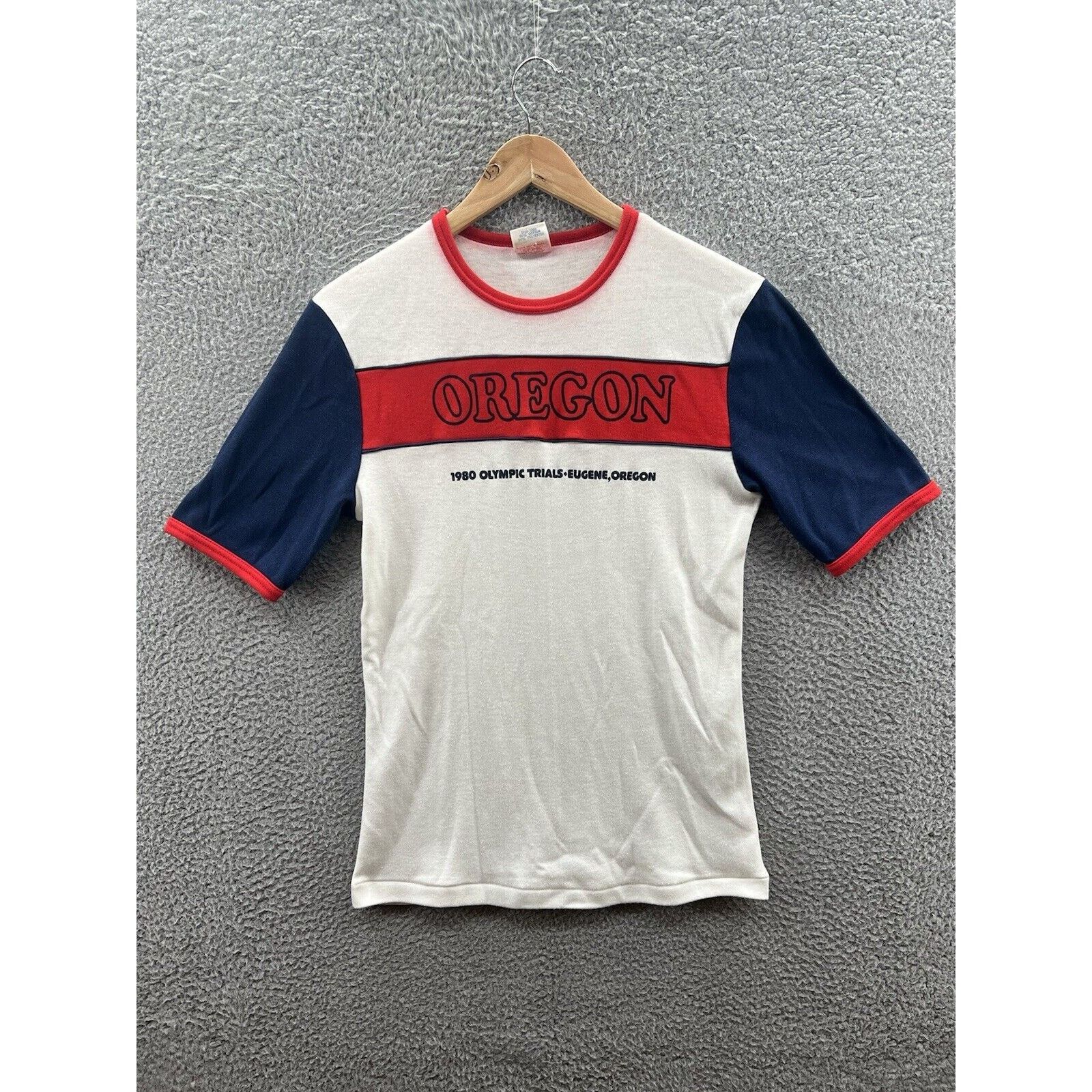 Other Oregon 1980 Olympic Trials Eugene Ringer T-Shirt Size Medium Size US M / EU 48-50 / 2 - 1 Thumbnail