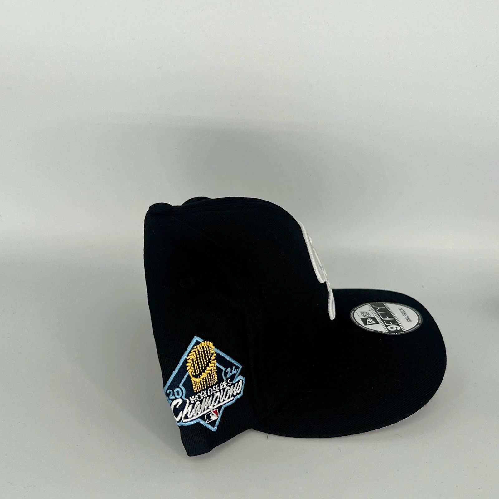 New Era Black Los Angeles Dodgers 2024 World Series Champions Size ONE SIZE - 2 Thumbnail