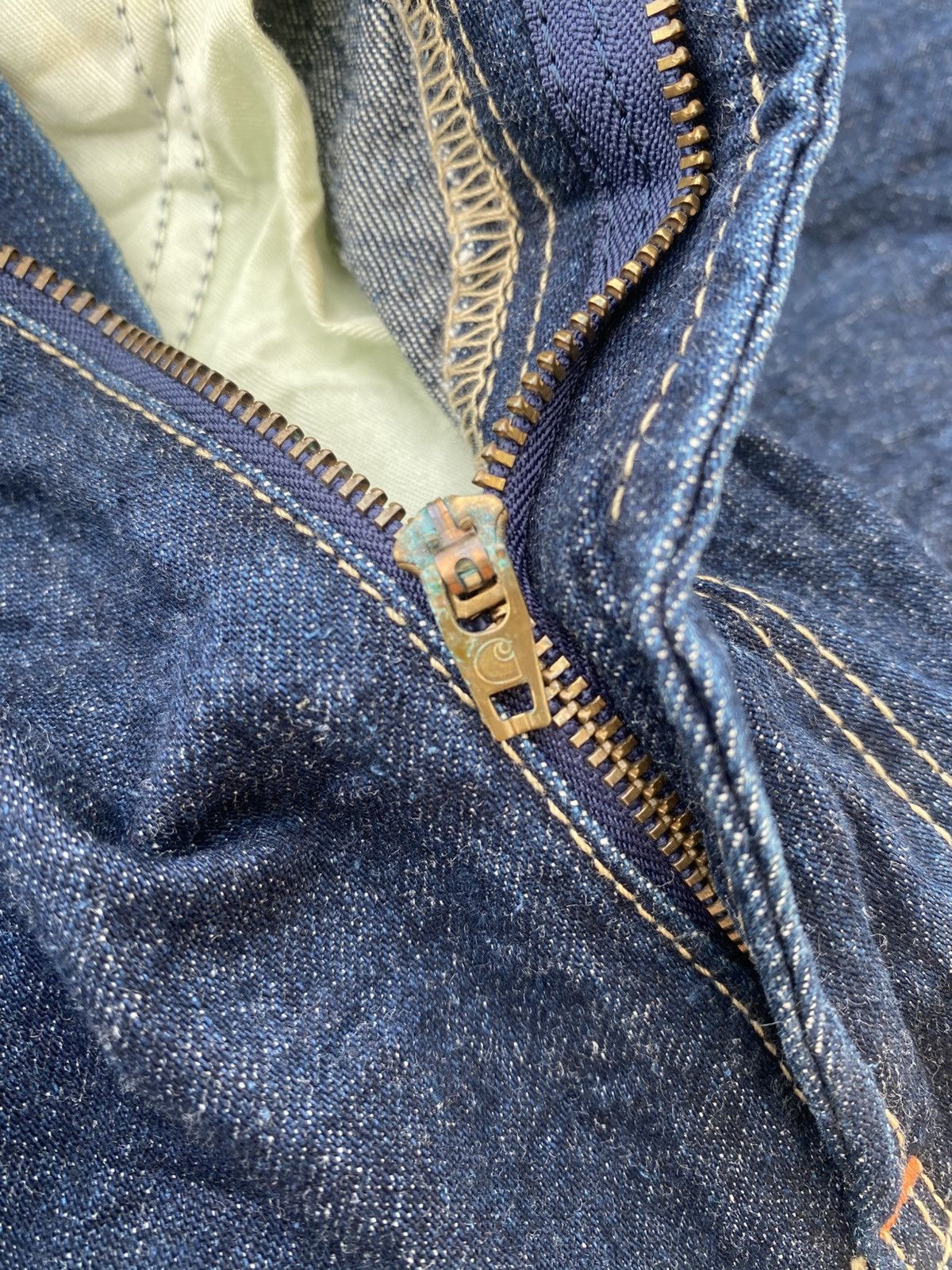 Vintage carhatt 100 years denim pants Size US 30 / EU 46 - 7 Thumbnail