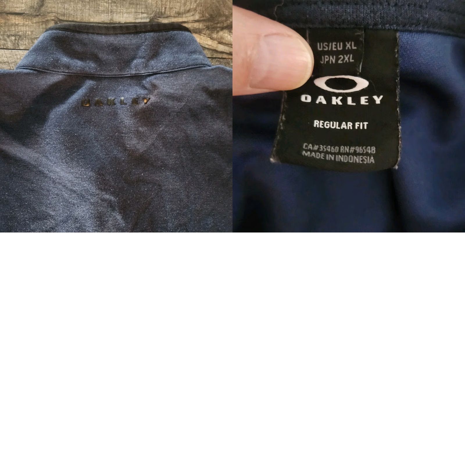 Oakley Oakley Vest Mens XL Blue Full Zip Range Vest 2.0 Performance Tech Golf Casual Size US XL / EU 56 / 4 - 8 Thumbnail