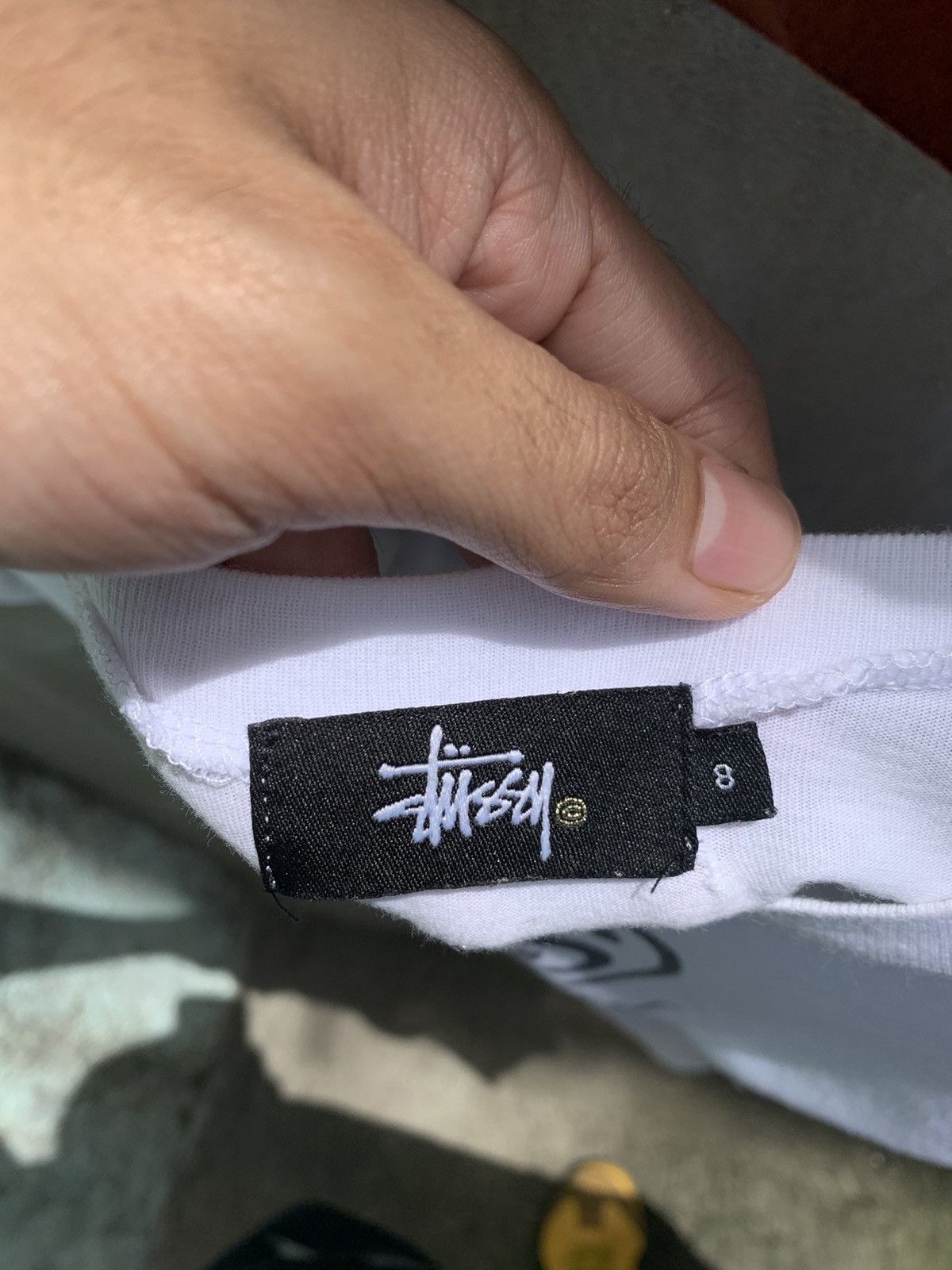 Stussy Side Taped Chain Logo Tee Size S / US 4 / IT 40 - 5 Thumbnail
