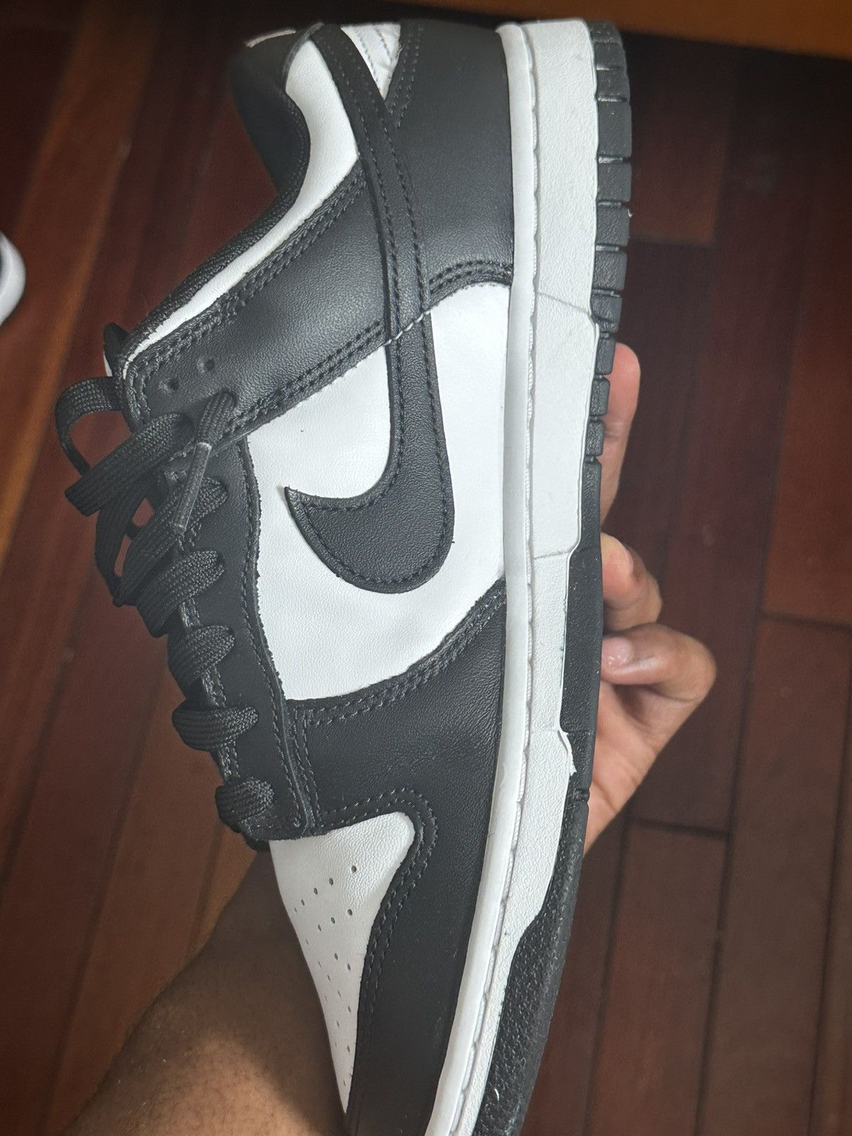 Nike Nike Dunk Low Retro “Panda” Black White Men’s Size 8.5 Size US 8.5 / EU 41-42 - 12 Thumbnail