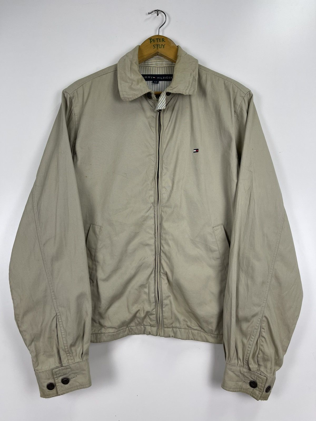 Tommy Hilfiger Tommy Hilfiger Zipper Cotton Jacket Size US S / EU 44-46 / 1 - 11 Thumbnail