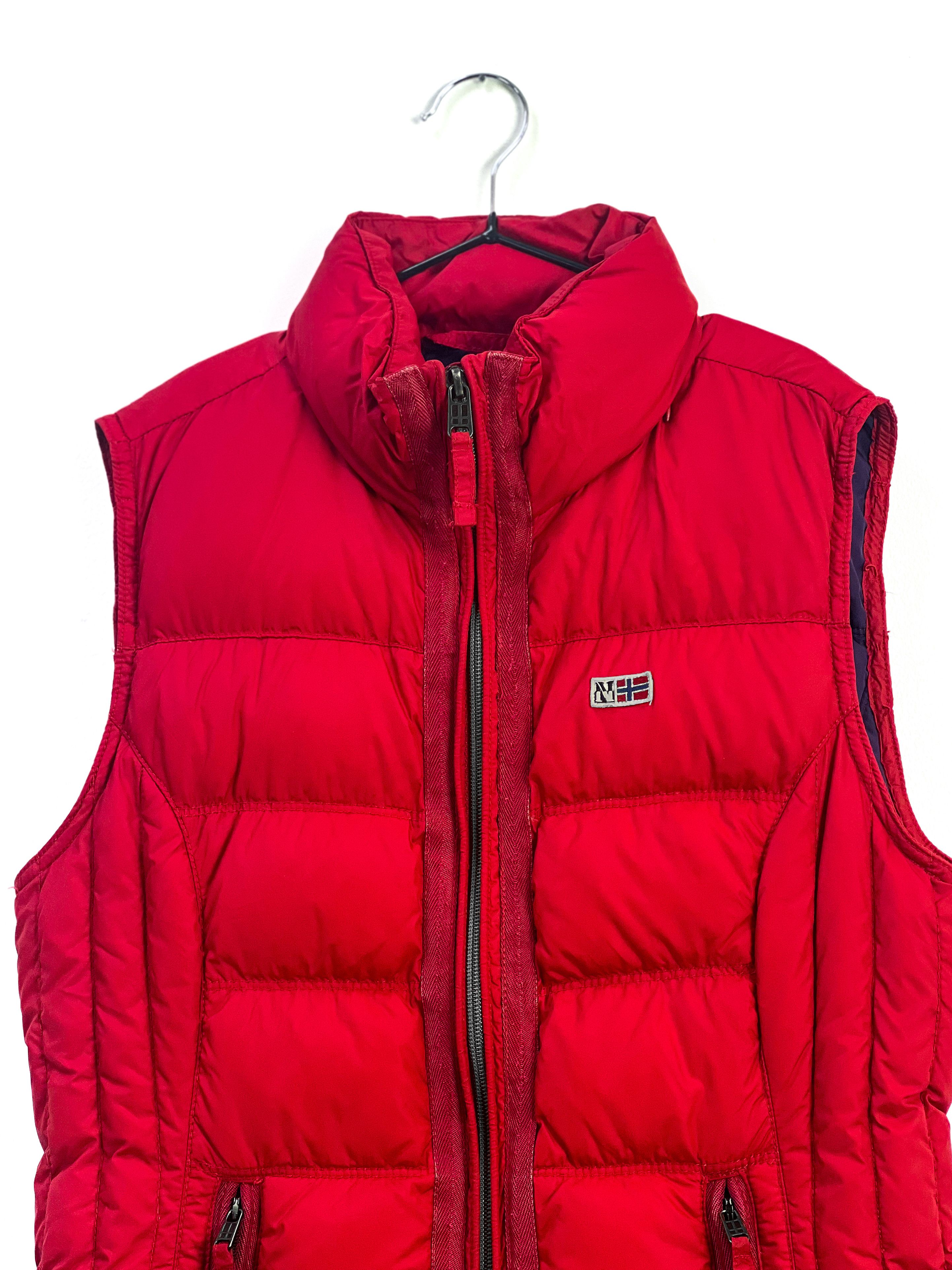 Napapijri × Vintage Napapijri down women`s vest Size S / US 4 / IT 40 - 3 Thumbnail