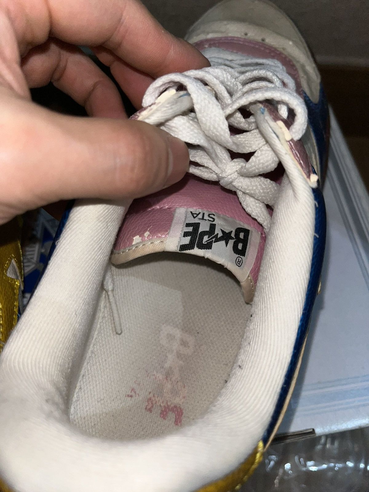 Bape Bape OG Bape Star Cotton Candy Snake Skin Sneakers Size US 9.5 / EU 42-43 - 7 Thumbnail