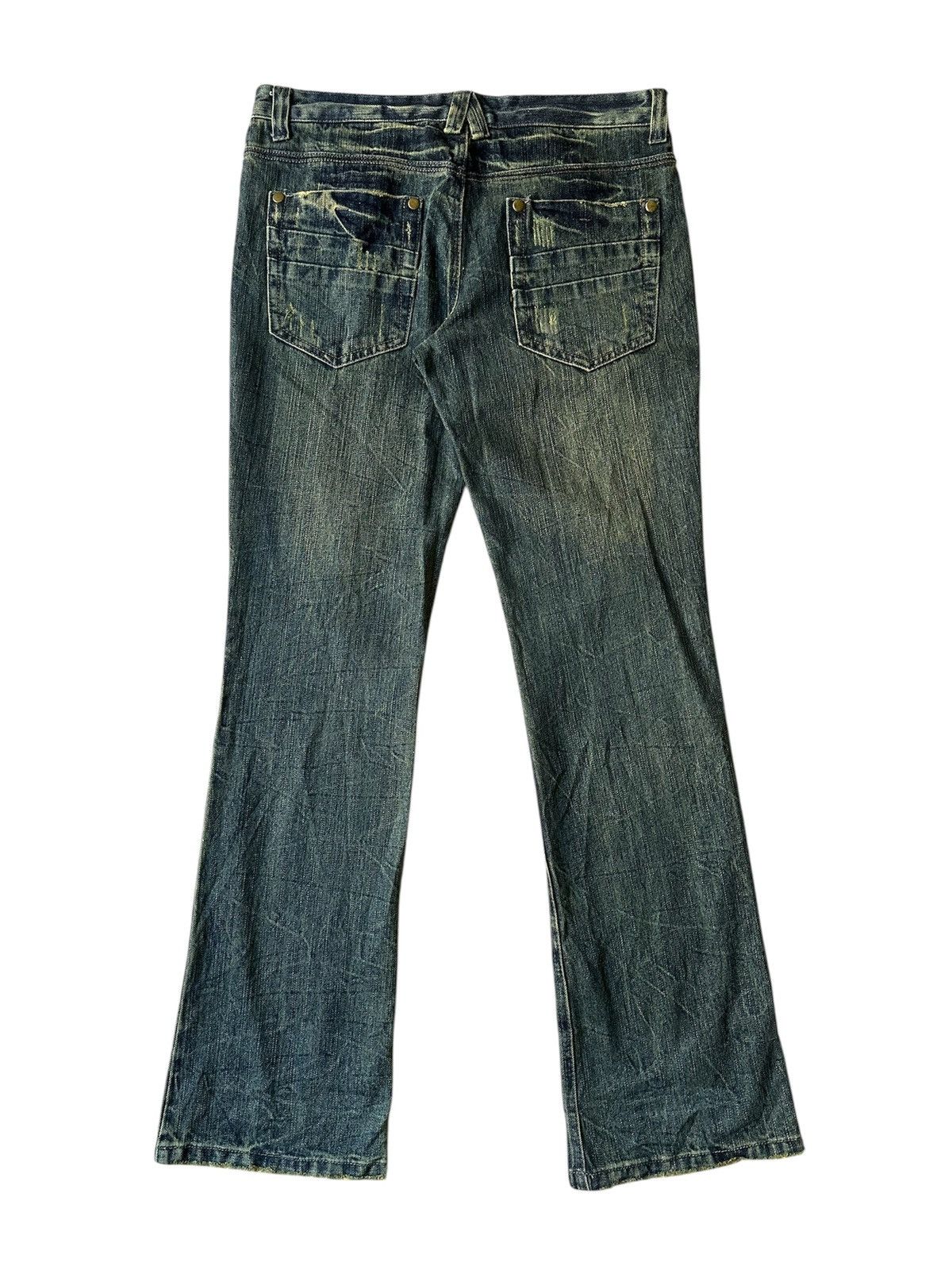 Tornado Mart FLARE Tornado Mart Design Style Distressed Denim Size US 34 / EU 50 - 2 Thumbnail