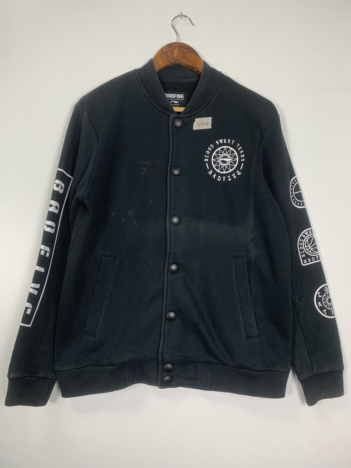 Li-Ning Lin Ning Bad Five Varsity Jacket Size US L / EU 52-54 / 3 - 2 Thumbnail