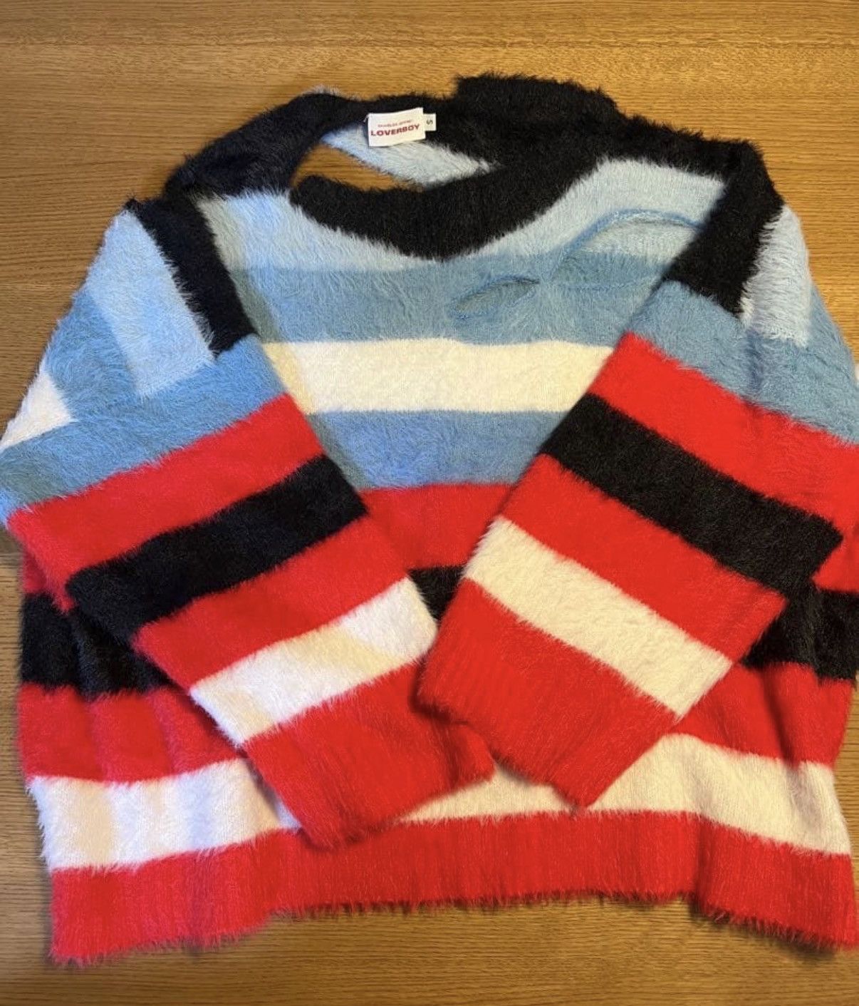Charles Jeffrey LOVERBOY Wild things cut out jumper fuzzy Size US S / EU 44-46 / 1 - 1 Thumbnail