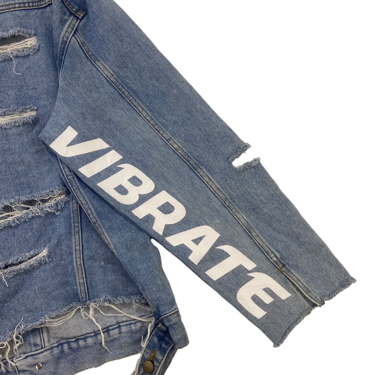 Japanese Brand Japanese Brand Vibrate Street Fashion Distressed Denim Size US M / EU 48-50 / 2 - 18 Thumbnail