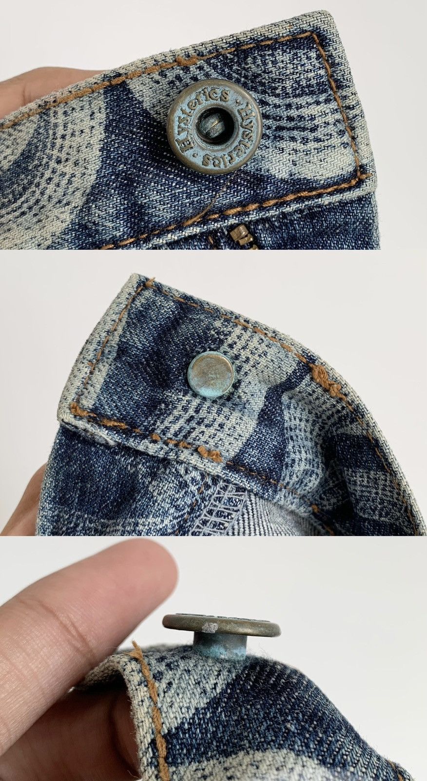 Hysteric Glamour 2000s Hysteric Glamour Snake Denim Skirt y2k Size 29" - 16 Thumbnail