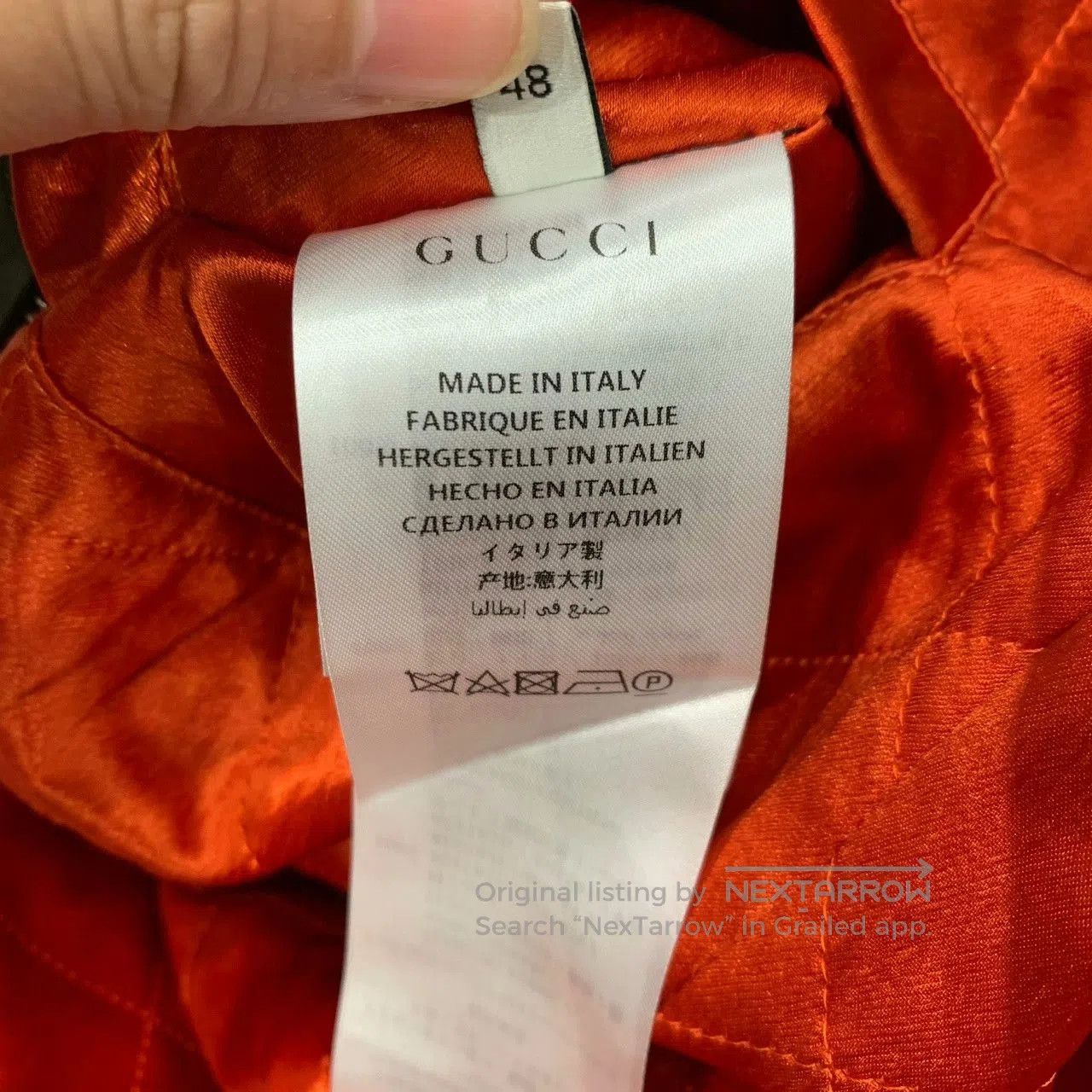 Gucci reversible logo bomber jacket by gucci. Size US M / EU 48-50 / 2 - 6 Thumbnail