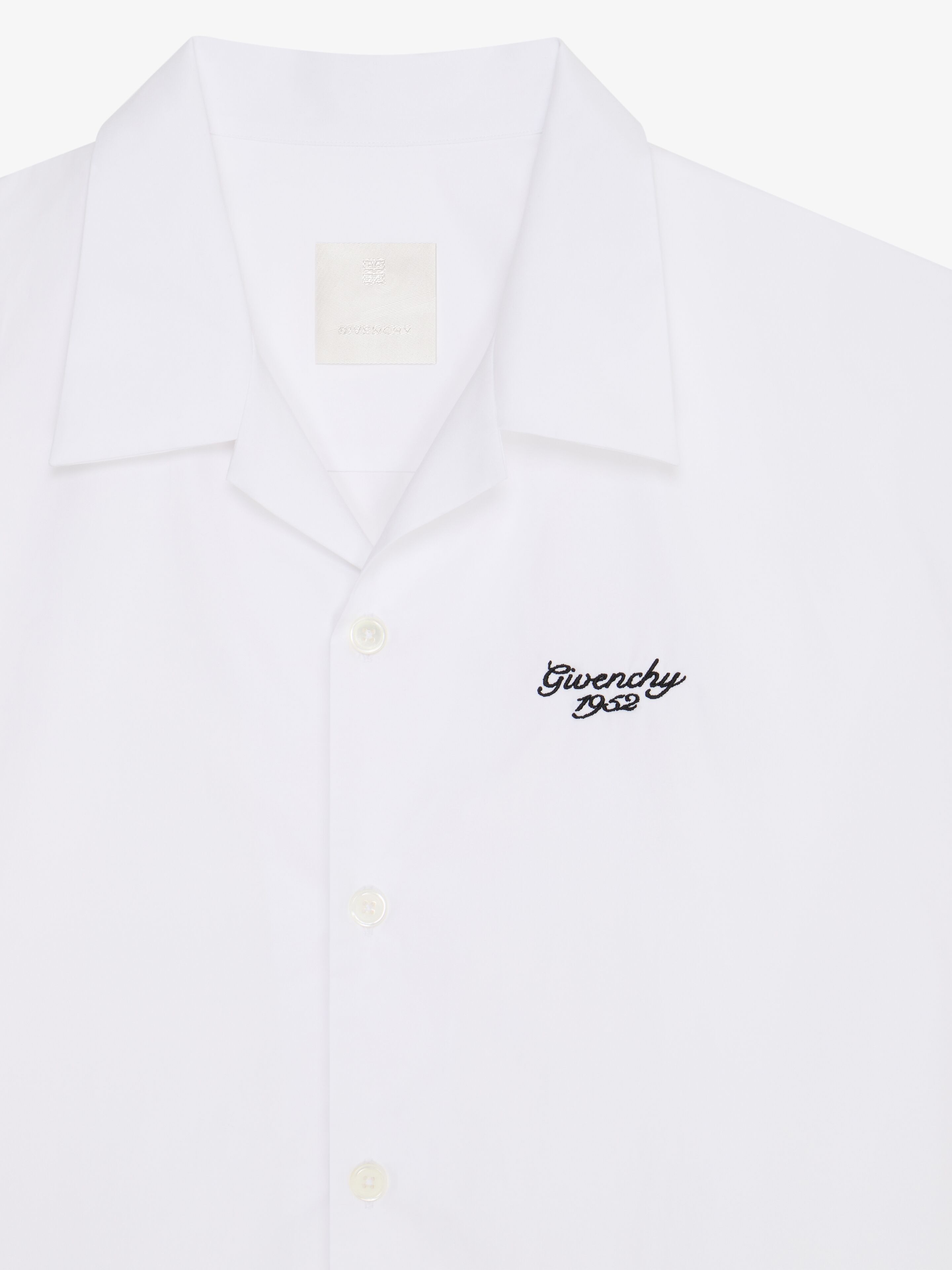 Givenchy o1srvl11e0125 Boxy Fit Shirt in White Size US L / EU 52-54 / 3 - 3 Thumbnail