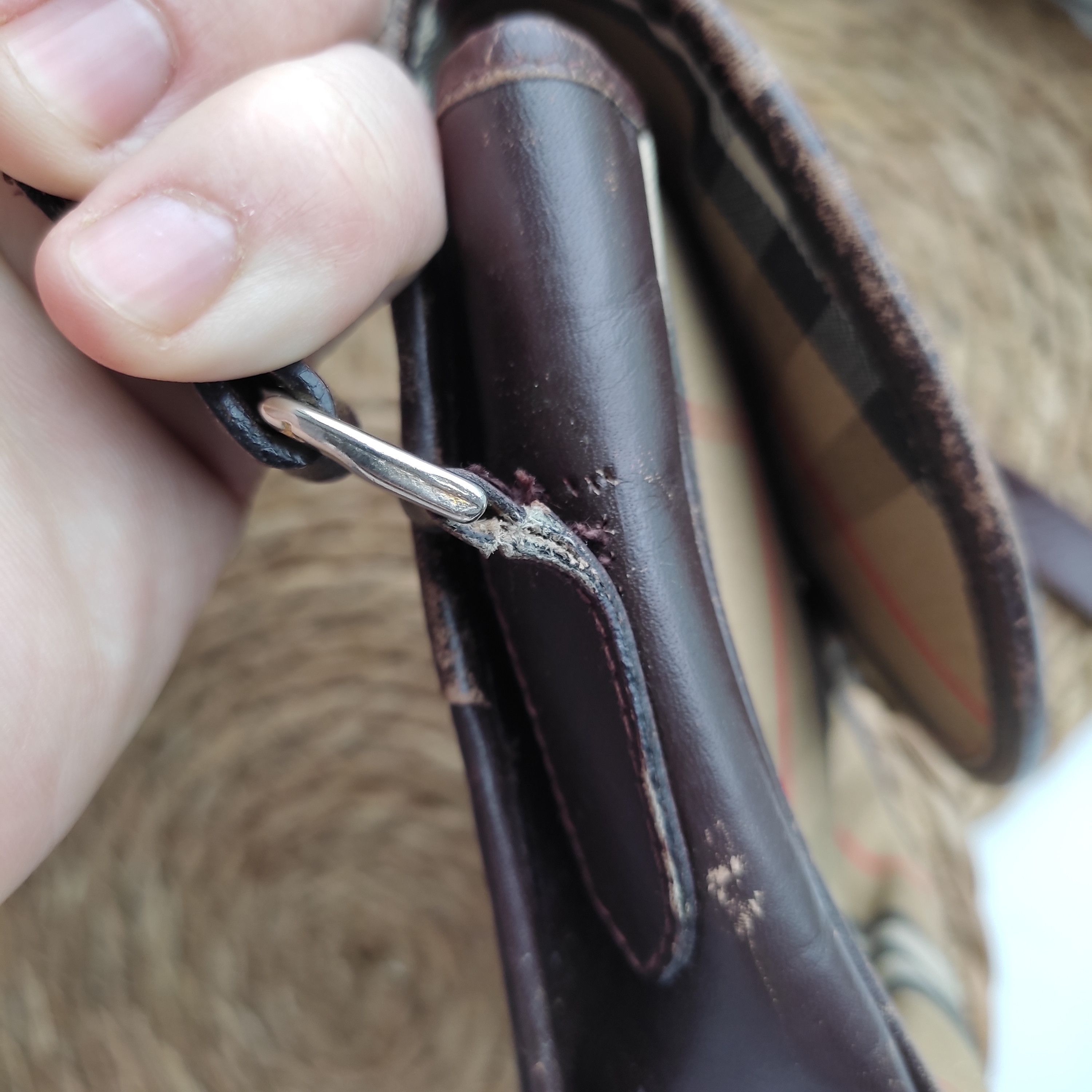 Burberry × Vintage Burberrys vintage crossbody bags nova check Size ONE SIZE - 12 Thumbnail