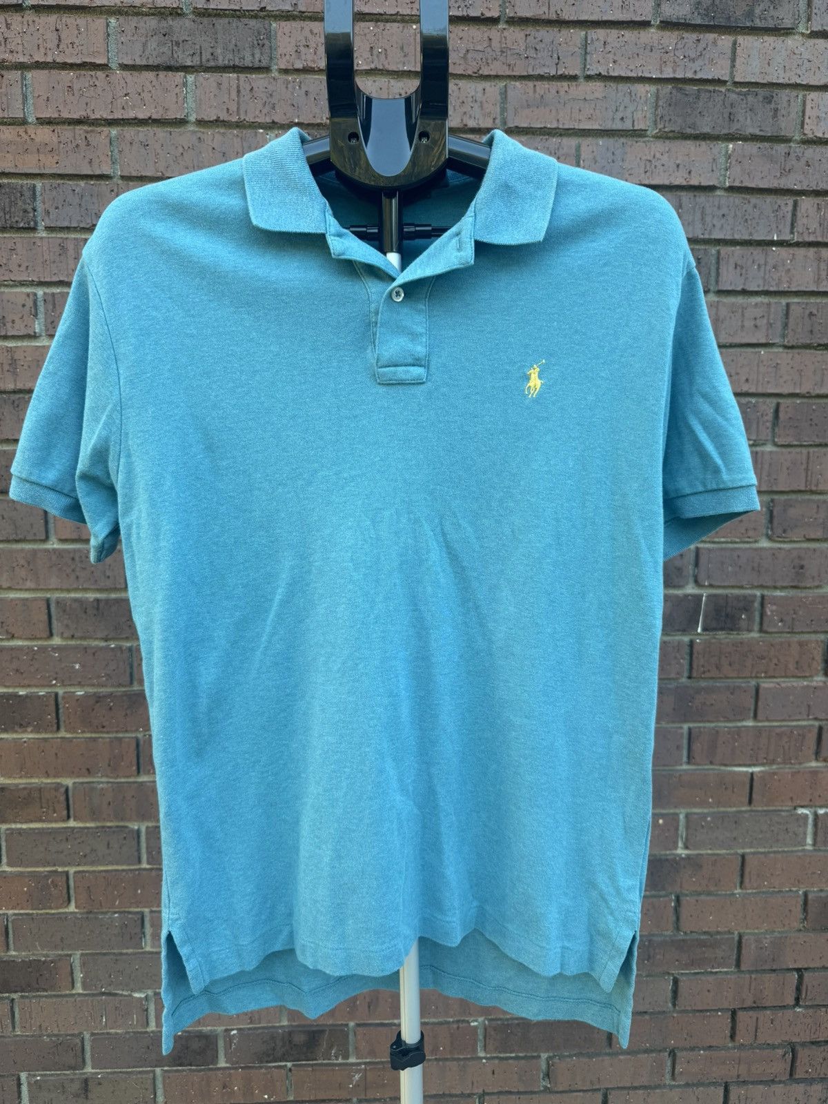 Polo Ralph Lauren Polo Ralph Lauren Mens Size Small Polo Shirt Teal Turquoise Size US S / EU 44-46 / 1 - 1 Thumbnail