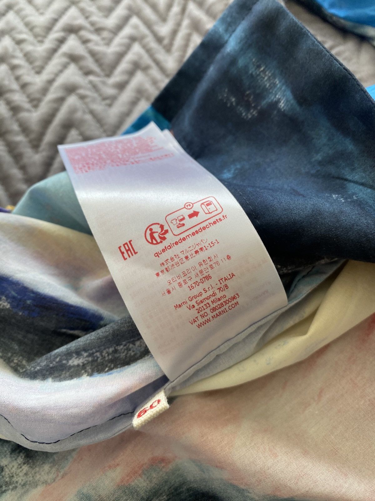 Marni Marni Rainbow Popeline Bowling Shirt Short Sleeve luxury Size US M / EU 48-50 / 2 - 15 Thumbnail