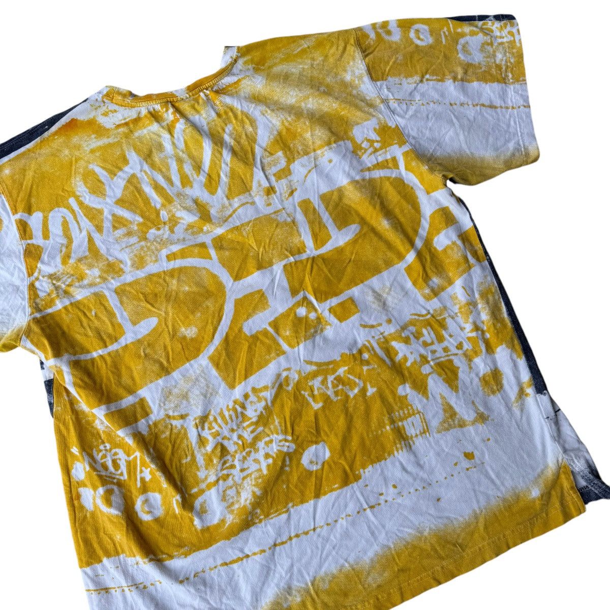 JNCO × Pepe Jeans × Vintage CRAZY Pepe Jeans Y2K AOP Grafitti Tee Shirt 2XL Jnco Ecko Size US XXL / EU 58 / 5 - 14 Thumbnail