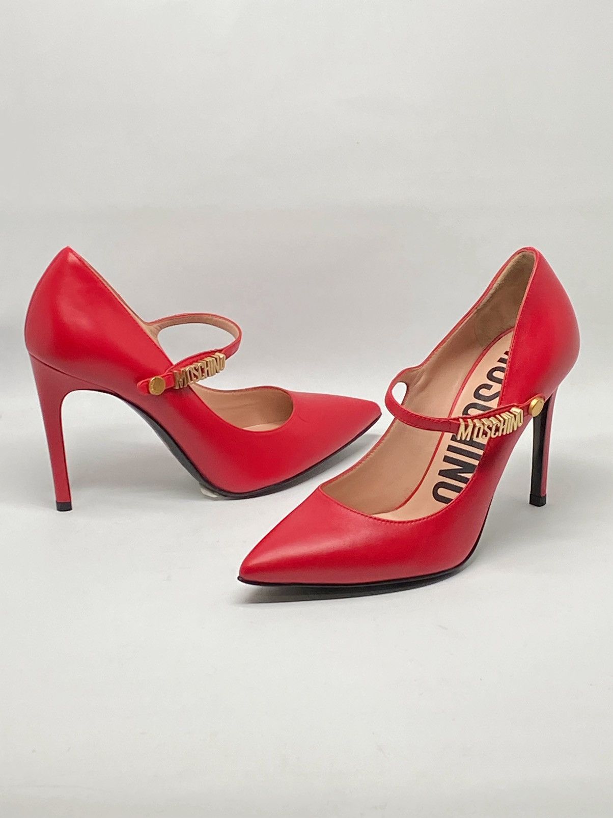 Moschino Moschino Leather Mary Jane Pump size 36 Size US 6 / IT 36 - 4 Thumbnail