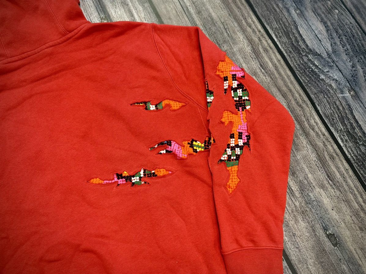 Nike Nike Custom Hoodie Vintage 90s Y2K Reworked Size US S / EU 44-46 / 1 - 5 Thumbnail
