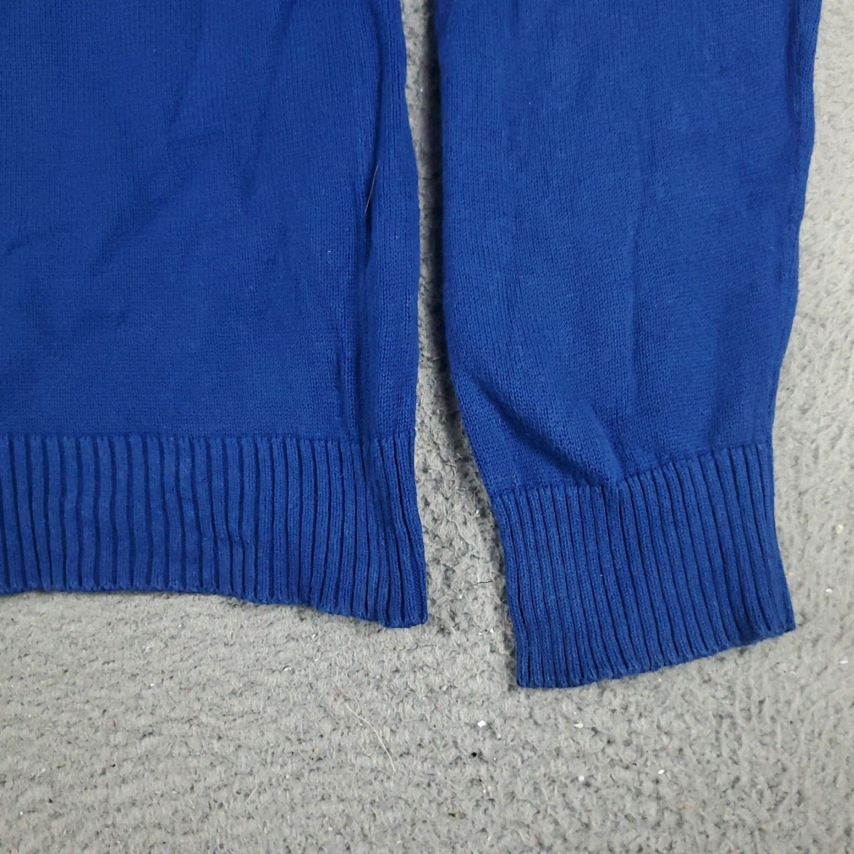 Tommy Hilfiger Tommy Hilfiger Sweater Mens Large Blue Crew Neck Pullover Cotton Size US L / EU 52-54 / 3 - 4 Thumbnail