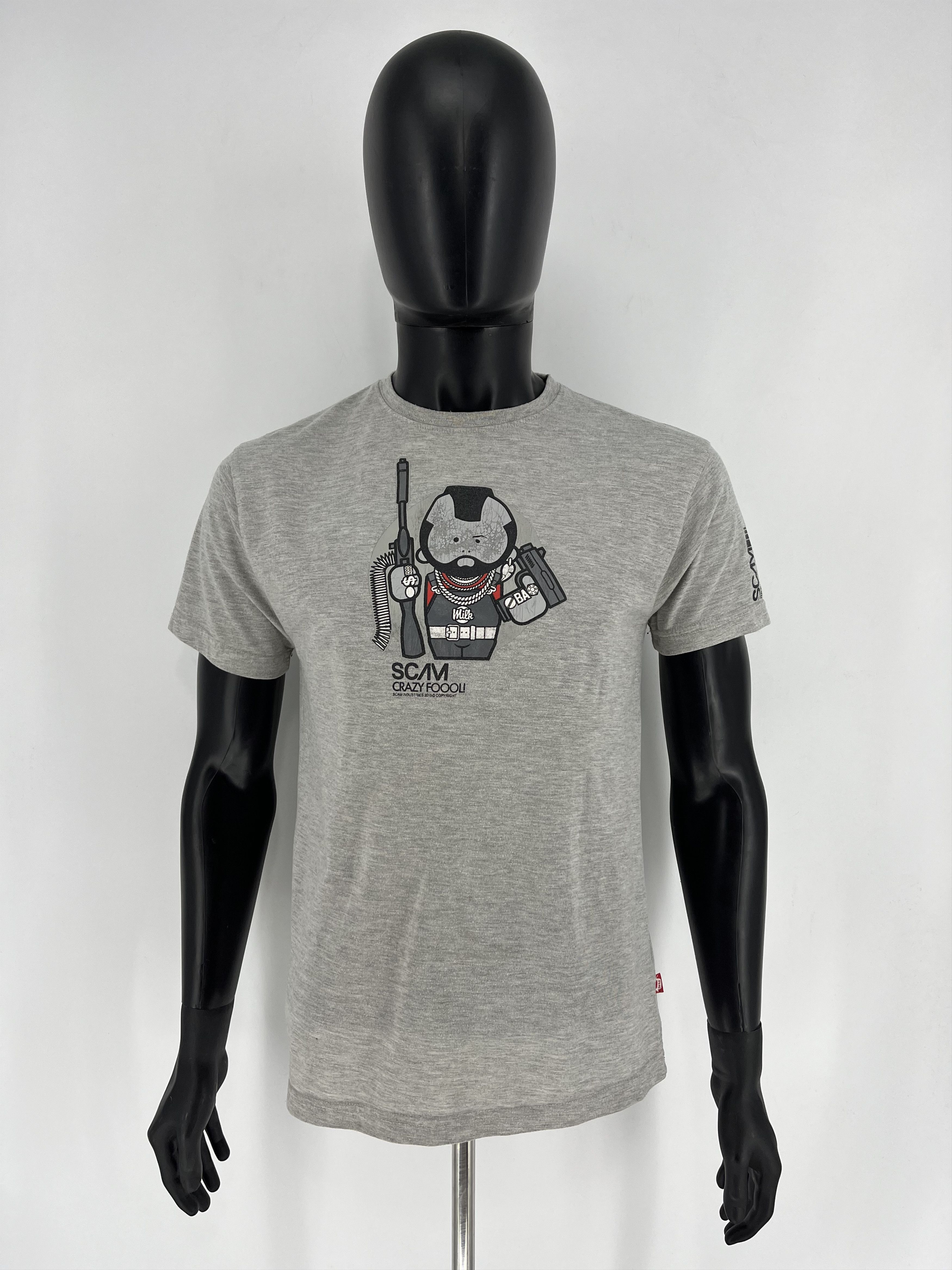 Cartoon Network Vintage Pulp Fiction Movie Cartoon by Scam Gangster TShir Size US L / EU 52-54 / 3 - 1 Thumbnail