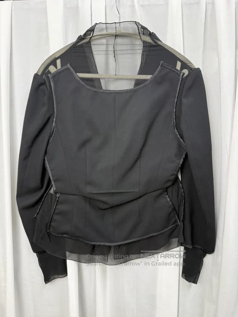 Undercover Undercover Size 2 07SS gathered sleeve blouse| Size M / US 6-8 / IT 42-44 - 7 Thumbnail