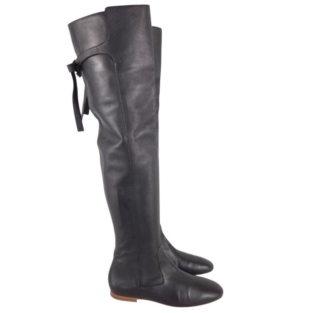 Gabriela Hearst Gabriela Hearst Over the Knee Boots US 11 EU 42 Womens Black Size US 11 / IT 41 - 5 Thumbnail