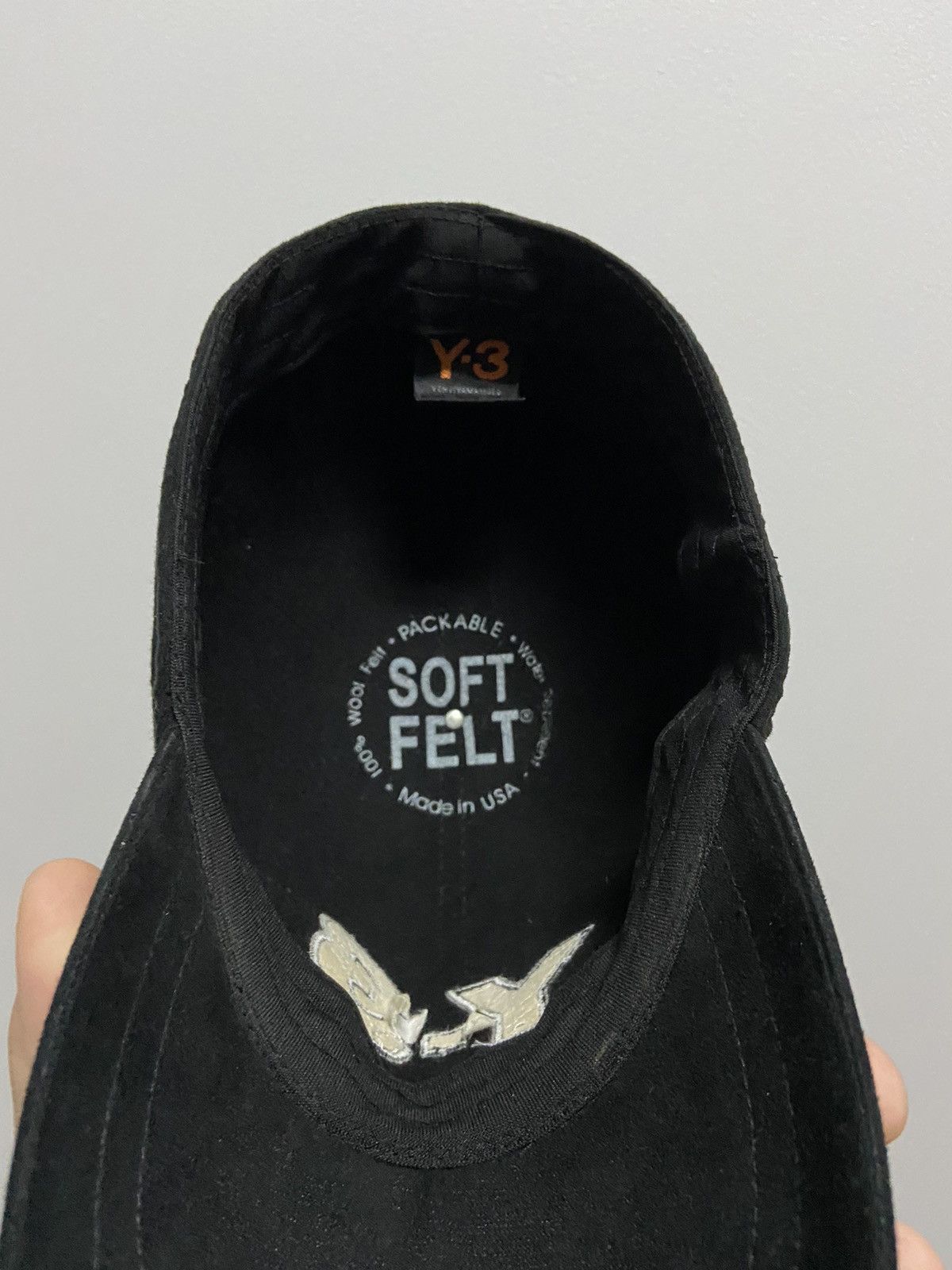 Adidas × Y-3 × Yohji Yamamoto Y-3 Yohji Yamamoto big logo cap vintage adidas Japanese Size ONE SIZE - 8 Thumbnail