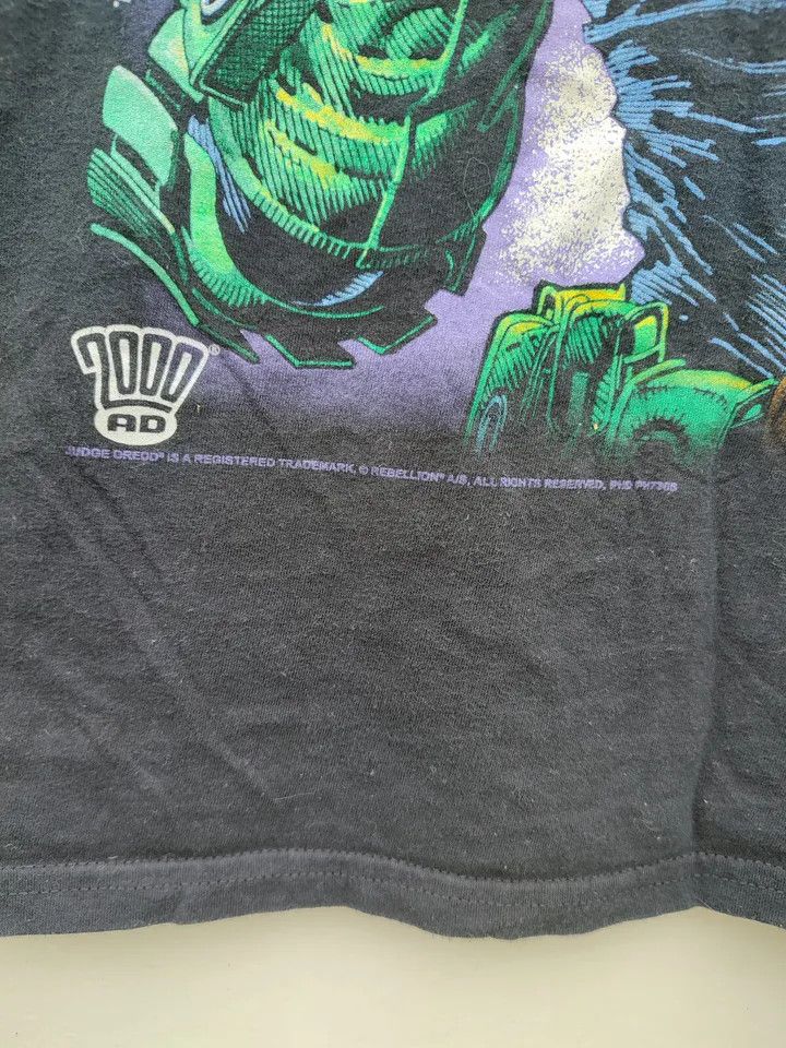 Vintage JUDGE DREDD I Am The Law T SHIRT S vintage Cliff Robinson Size US S / EU 44-46 / 1 - 5 Thumbnail