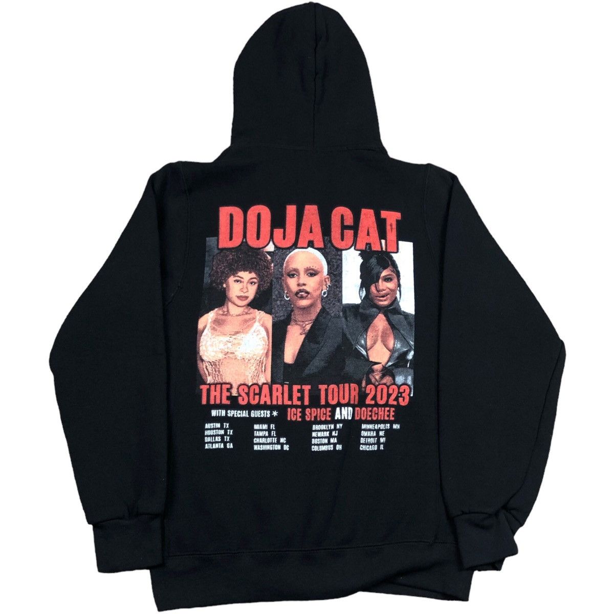 Band Tees × Russell Athletic Doja Cat 2023 The Scarlet Tour Hoodie Sweatshirt Adult Small Size US S / EU 44-46 / 1 - 6 Thumbnail