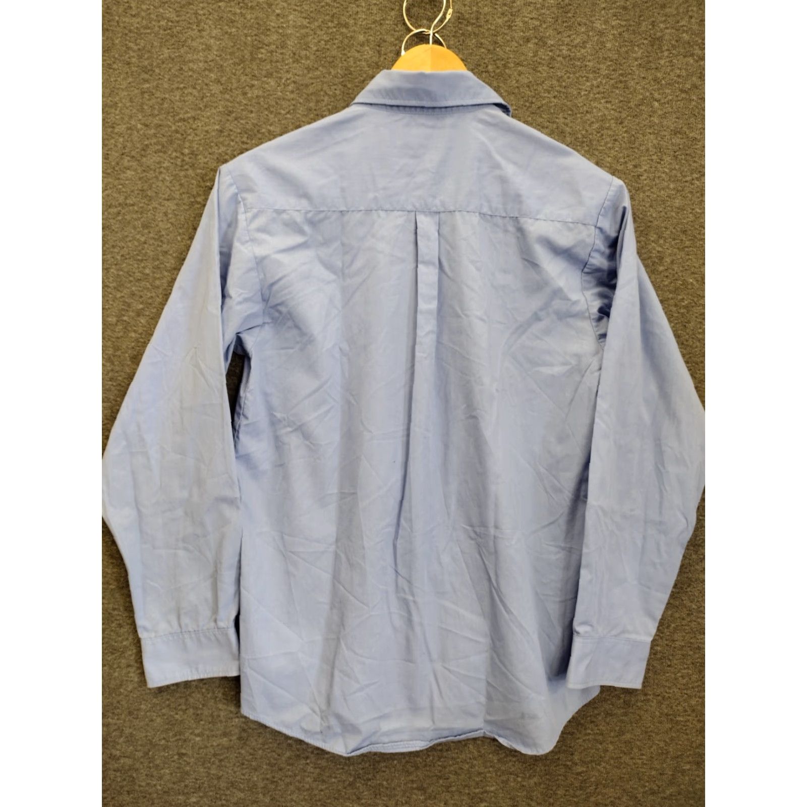 Vintage metroconcepts Women's Dress Shirt Size 16 Blue Long Sleeve Size XXL / US 16-18 / IT 52-54 - 2 Thumbnail