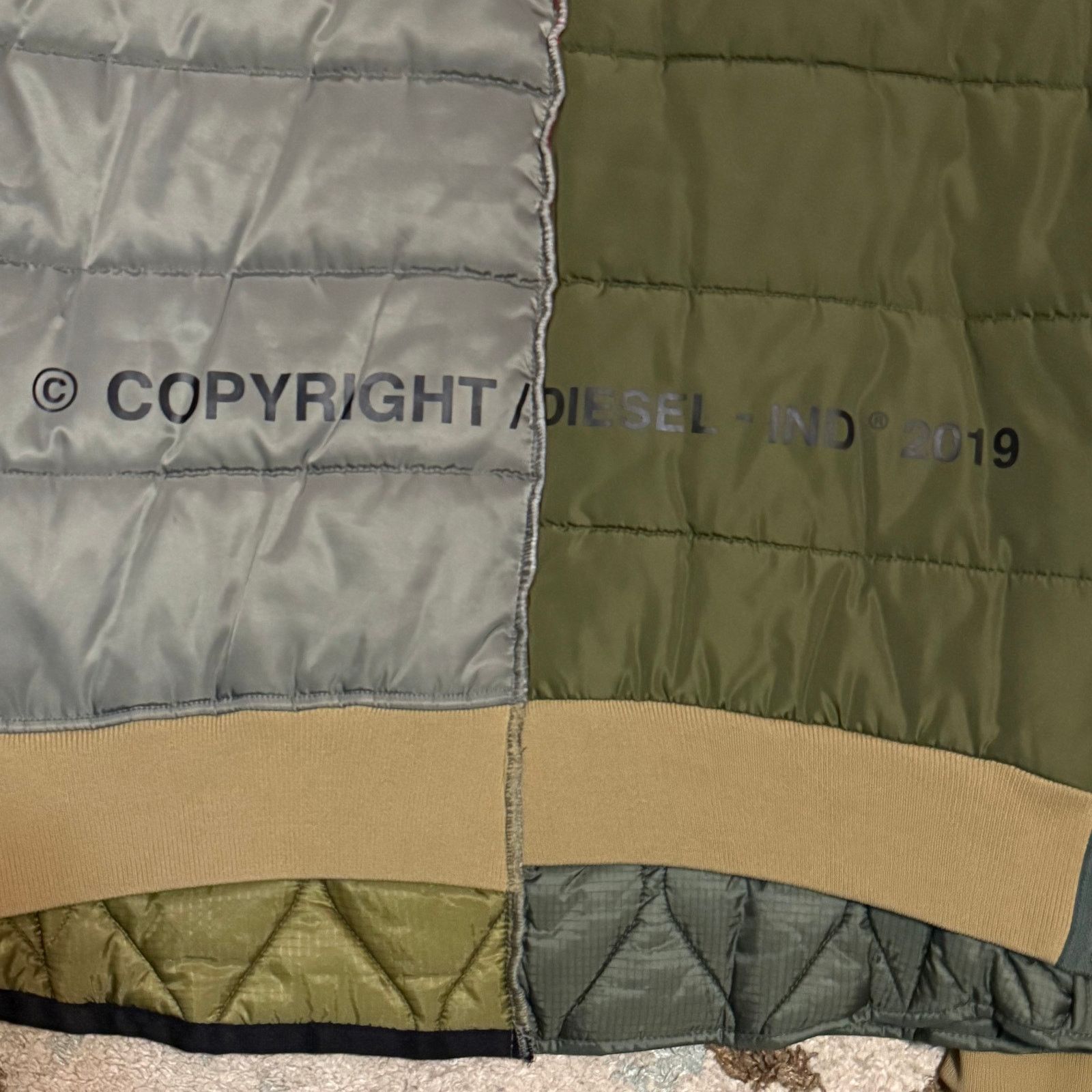 Diesel Diesel W-Koslov Bomber Jacket Size Large Military Style 2019 Size US L / EU 52-54 / 3 - 5 Thumbnail
