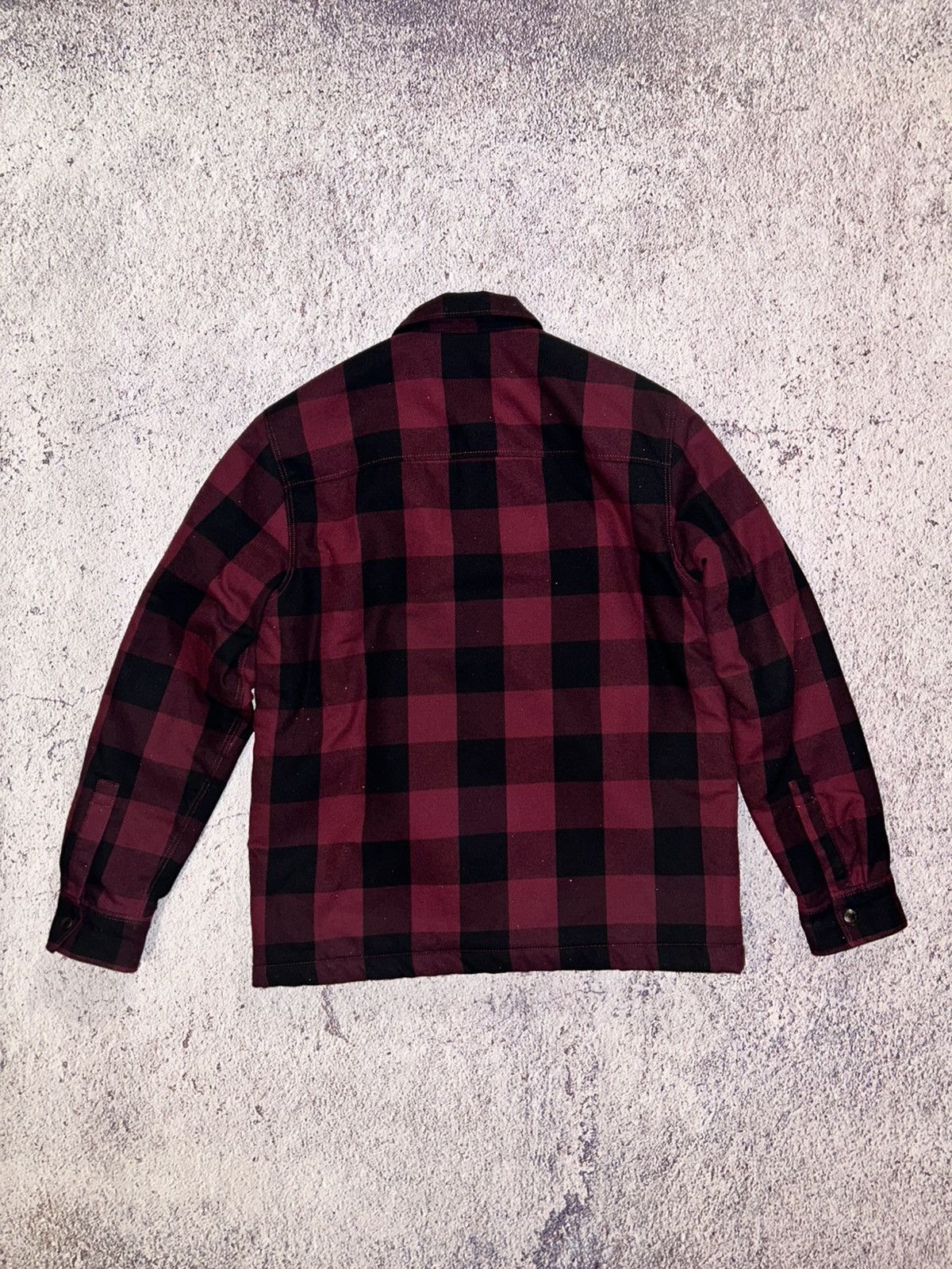 Dickies Sherpa Flannel Shirt Jacket Lined Sacramento New