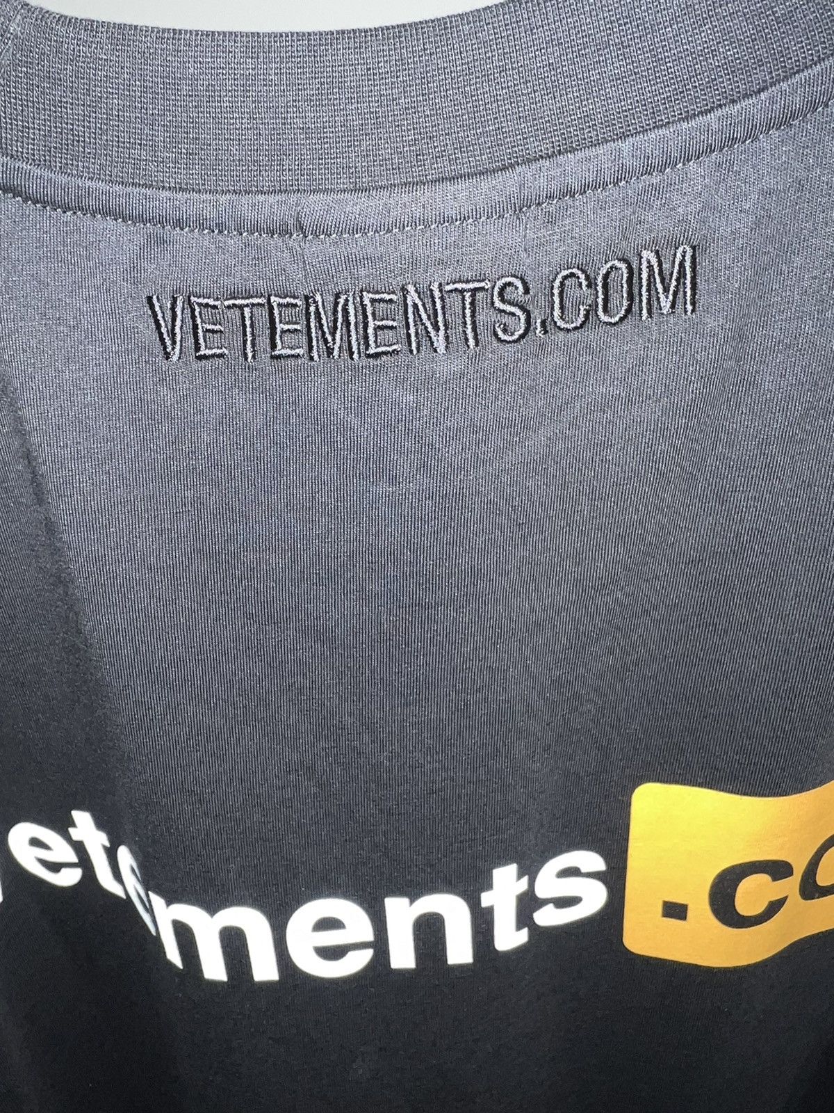 Vetements Vetements XXX.com Hub T Shirt Size US XL / EU 56 / 4 - 5 Thumbnail