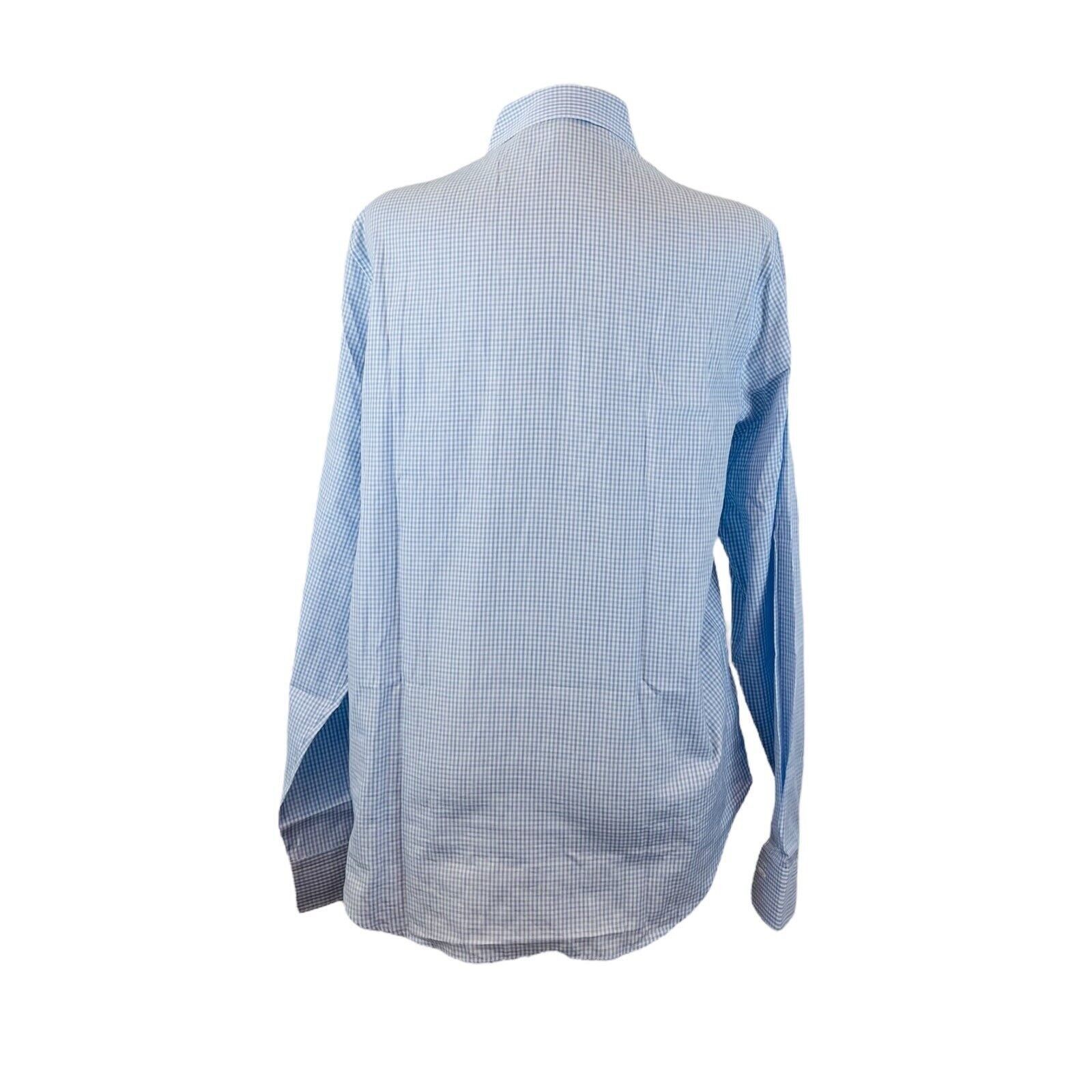 Gucci Gucci Men's Blue Pocket Button Down Shirt Size US S / EU 44-46 / 1 - 2 Thumbnail