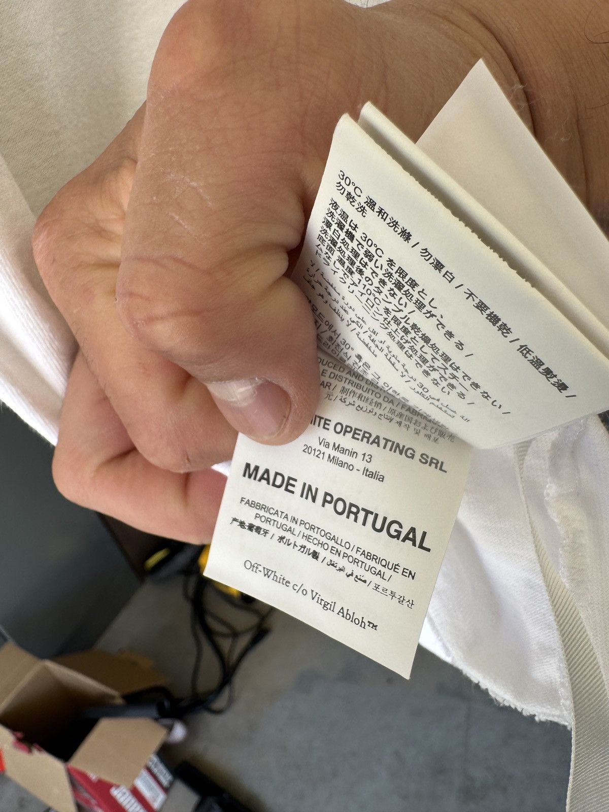 Off-White Off White Mona Lisa S Size US S / EU 44-46 / 1 - 12 Thumbnail